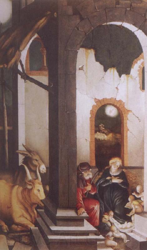 Hans Baldung Grien Nativity Spain oil painting art